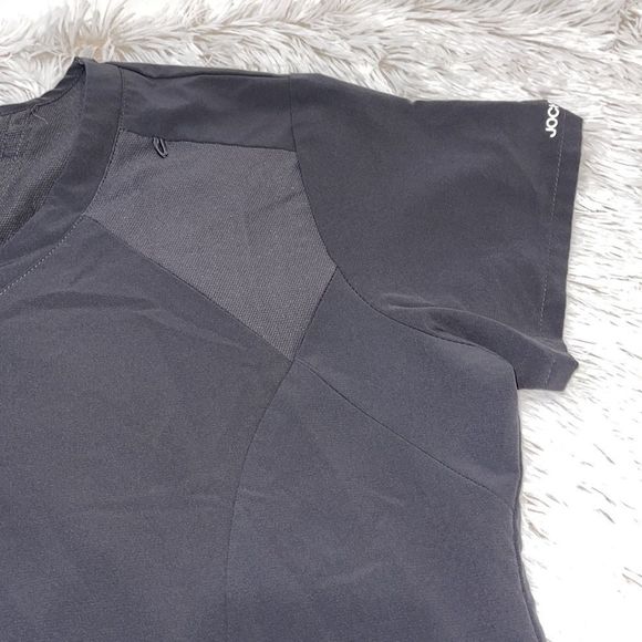 Jockey Gray Scrub Top - Picture 4 of 6